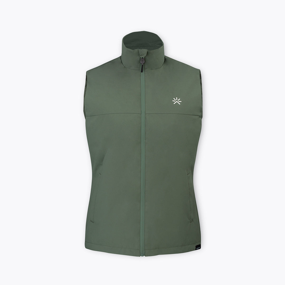 NS40 Reversible Vest-Clover Green- Women