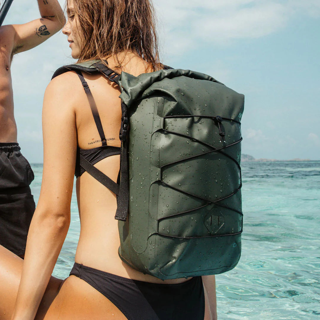 Waterproof Daypack White Snow